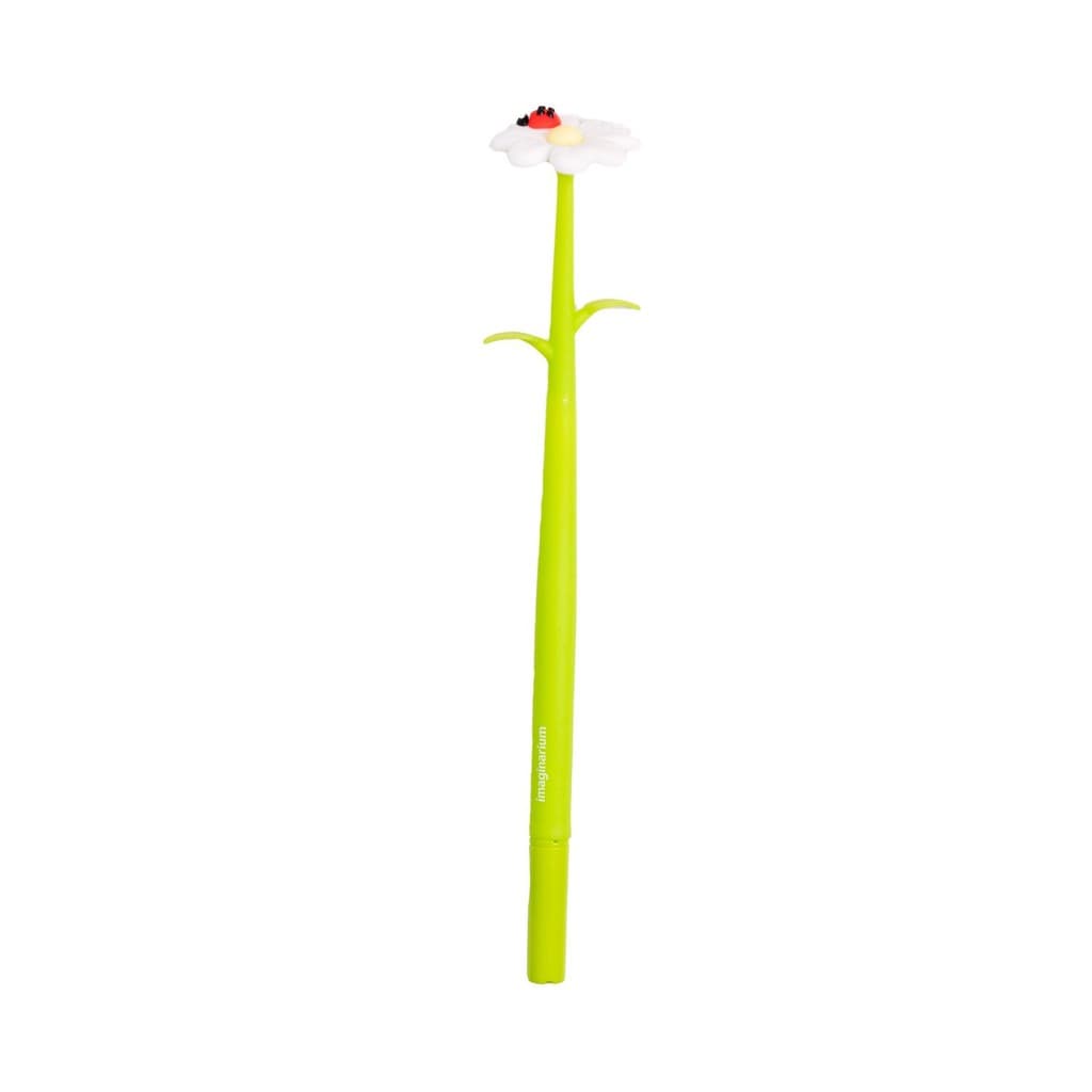 Caneta de silicone flor e joaninha - Imaginarium