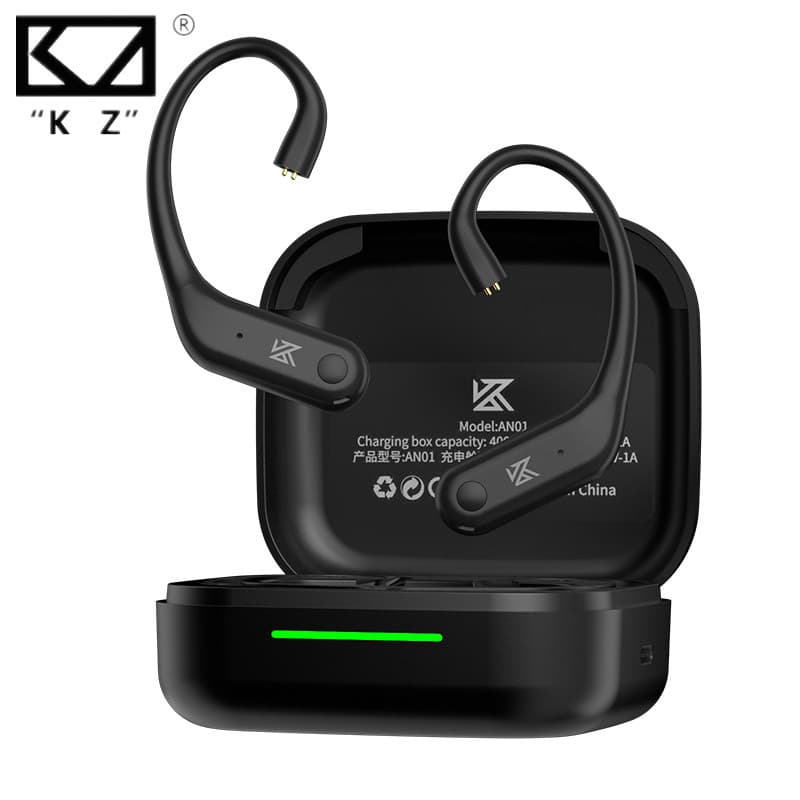 [Mail Direto Oficial] Novo Cabo De Atualização De Gancho De Fone De Ouvido KZ AN01 Genuíno 0.78/0.75 Mm QDC Spin Adequad