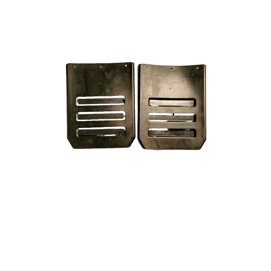 Par de Para-barro Borracha 24,5 X 19,5 P/ Carretinha Reboque Moto Barco Jet