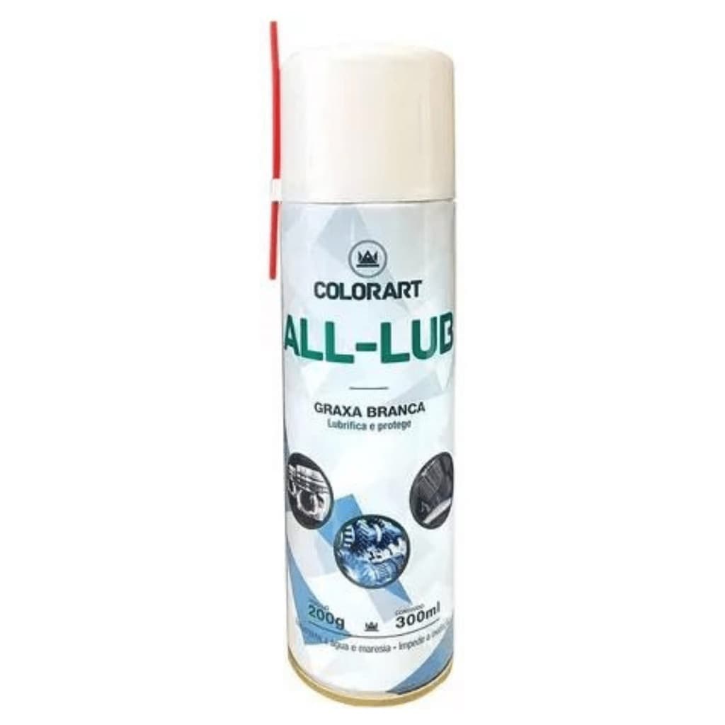 SPRAY ALL LUB GRAXA BRANCA COLORART
