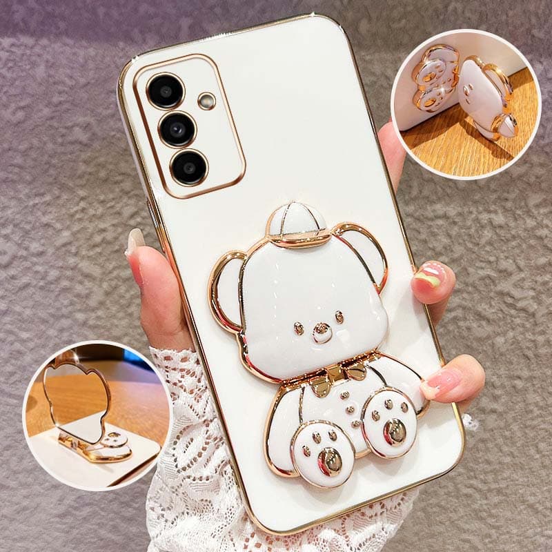 Capa De Telefone À Prova De Choque Para Samsung Galaxy A17 A25 M14 M23 F23 M34 F34 M54 M55 C55 5G 4G Bonito 3D Hatted Ba