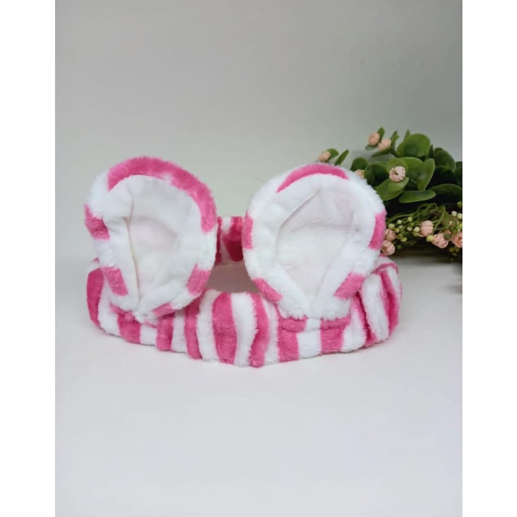 Faixa de Laço Maquiagem Makeup Tiara Cabelo Rosto Limpo Faixa para Maquiagem Bonita