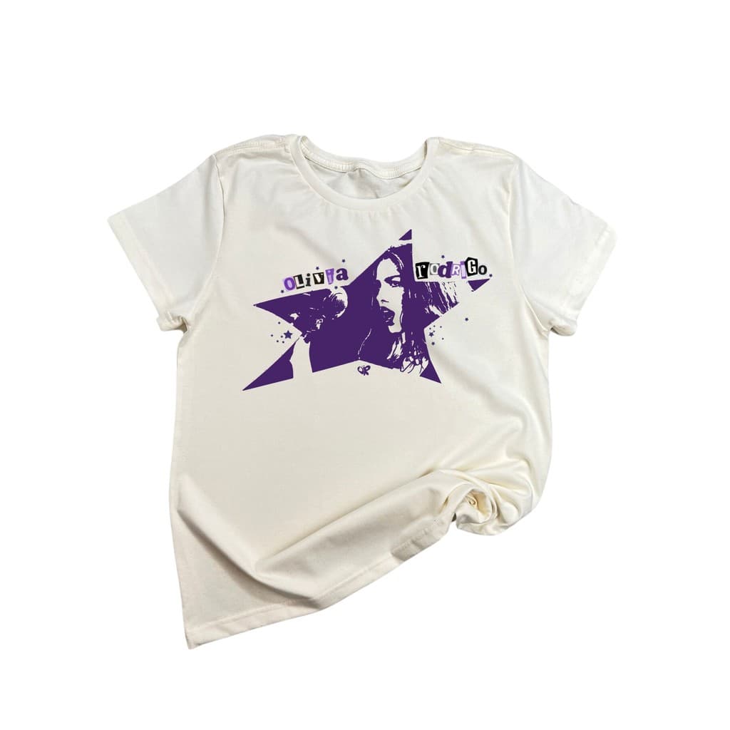 Camiseta feminina Star Olivia Rodrigo
