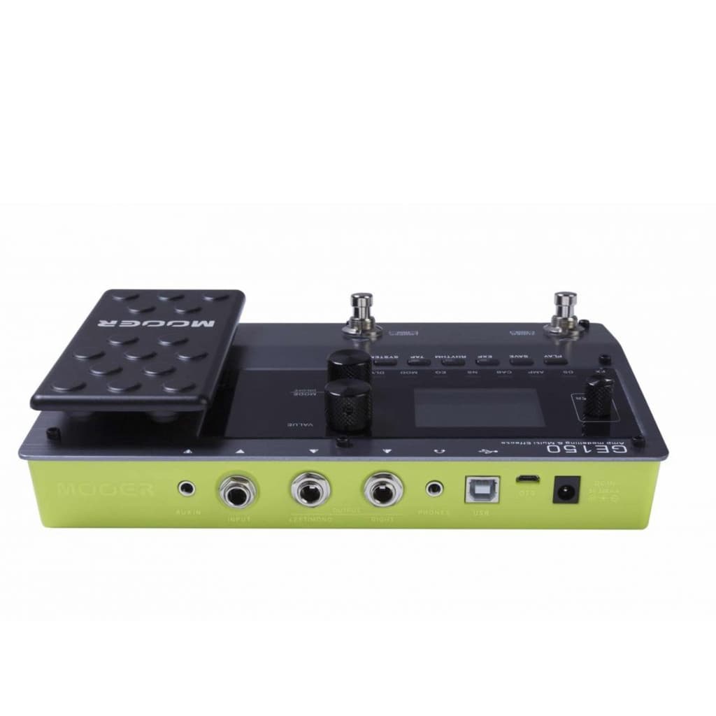 Pedaleira Verde p/ Guitarra  Multi Efeitos GE150 MOOER