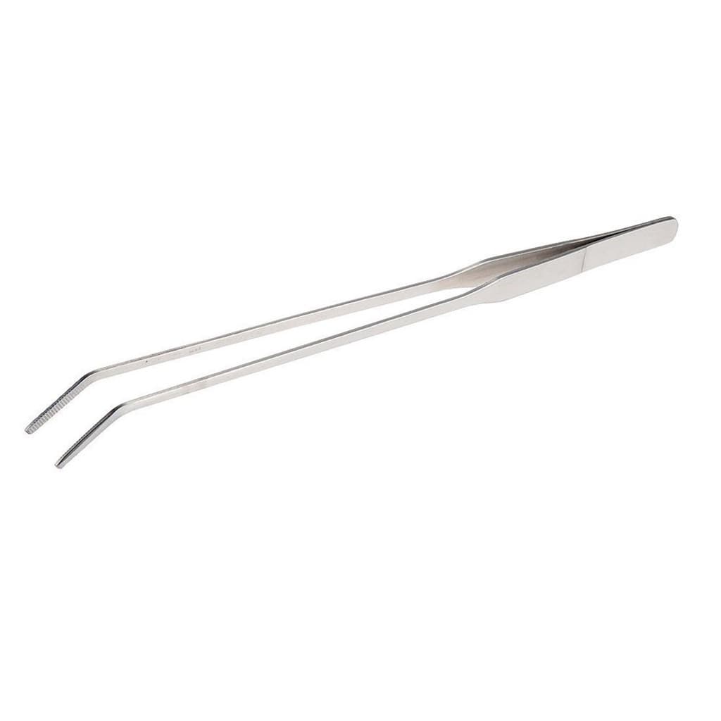 PINÇA CURVA INOX PARA AQUÁRIO PLANTADO OCEAN TECH - 27 cm