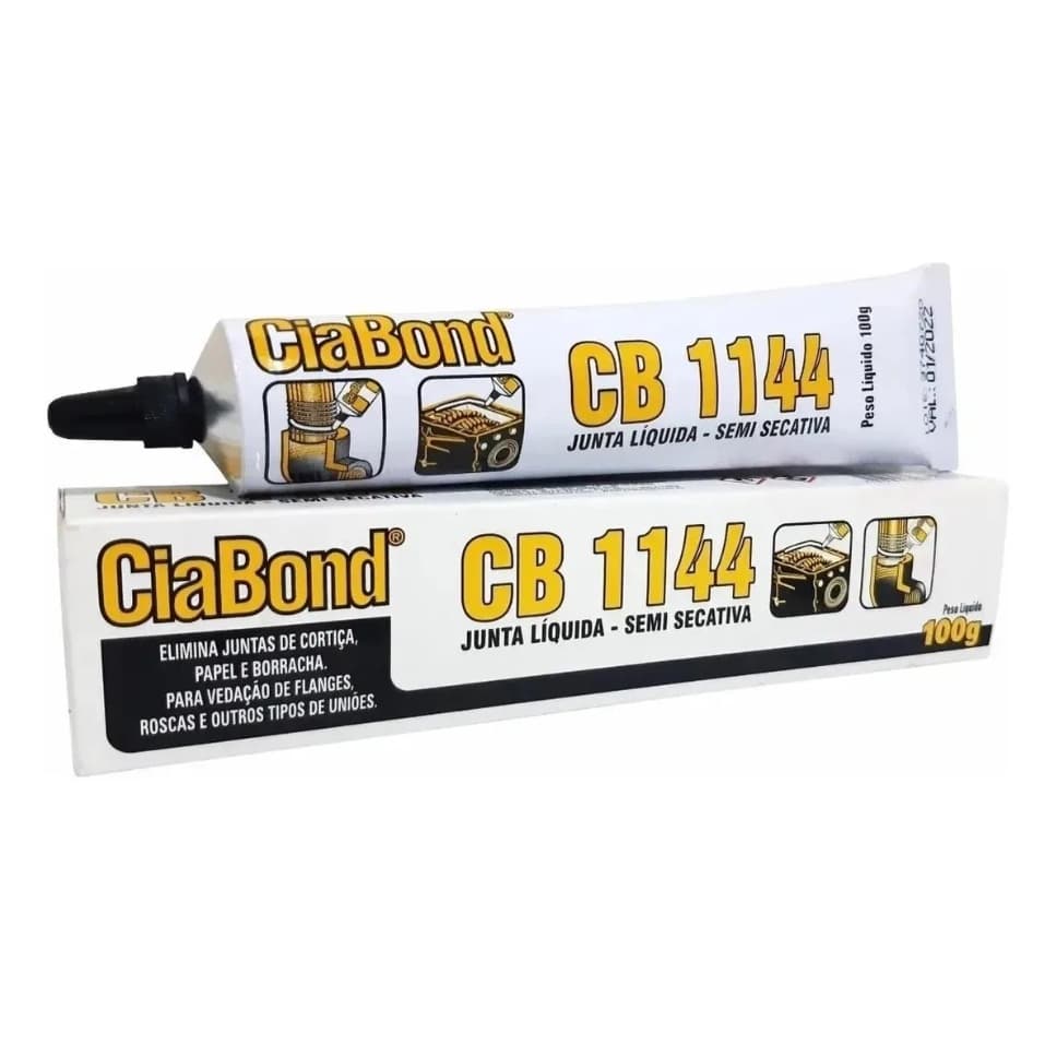 Junta Líquida Semi Secativa Branca 100g Ciabond CB 1144