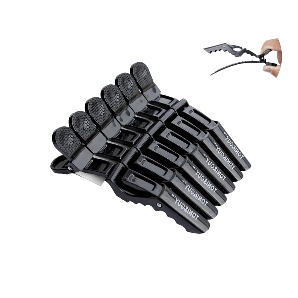 Kit Presilha Crocodilo Clipe Prendedor de Cabelo 6, 12 ou 18 Unidades