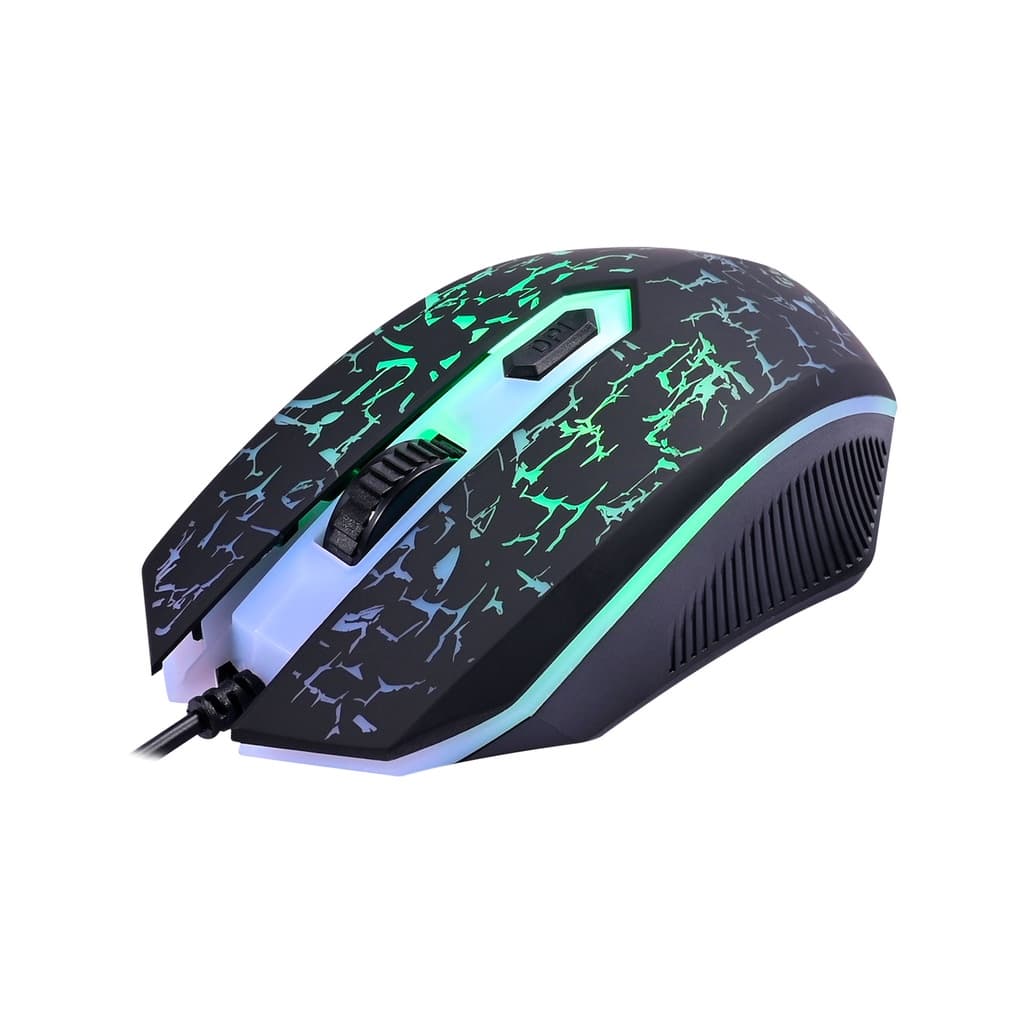 Mouse Gamer Led Rainbow 3600Dpi Jungle CL-MJ806 Clanm
