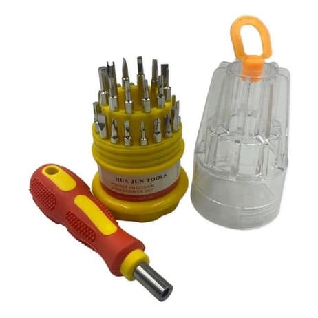 Kit Jogo de chaves Precisao Celular Tablet Torx 31 Pecas