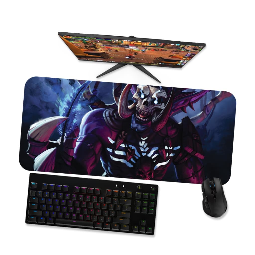 Mouse Pad Gamer Grande  WoW Bwonsamdi 1  90x40 80x40 60x40 70x30 45x40