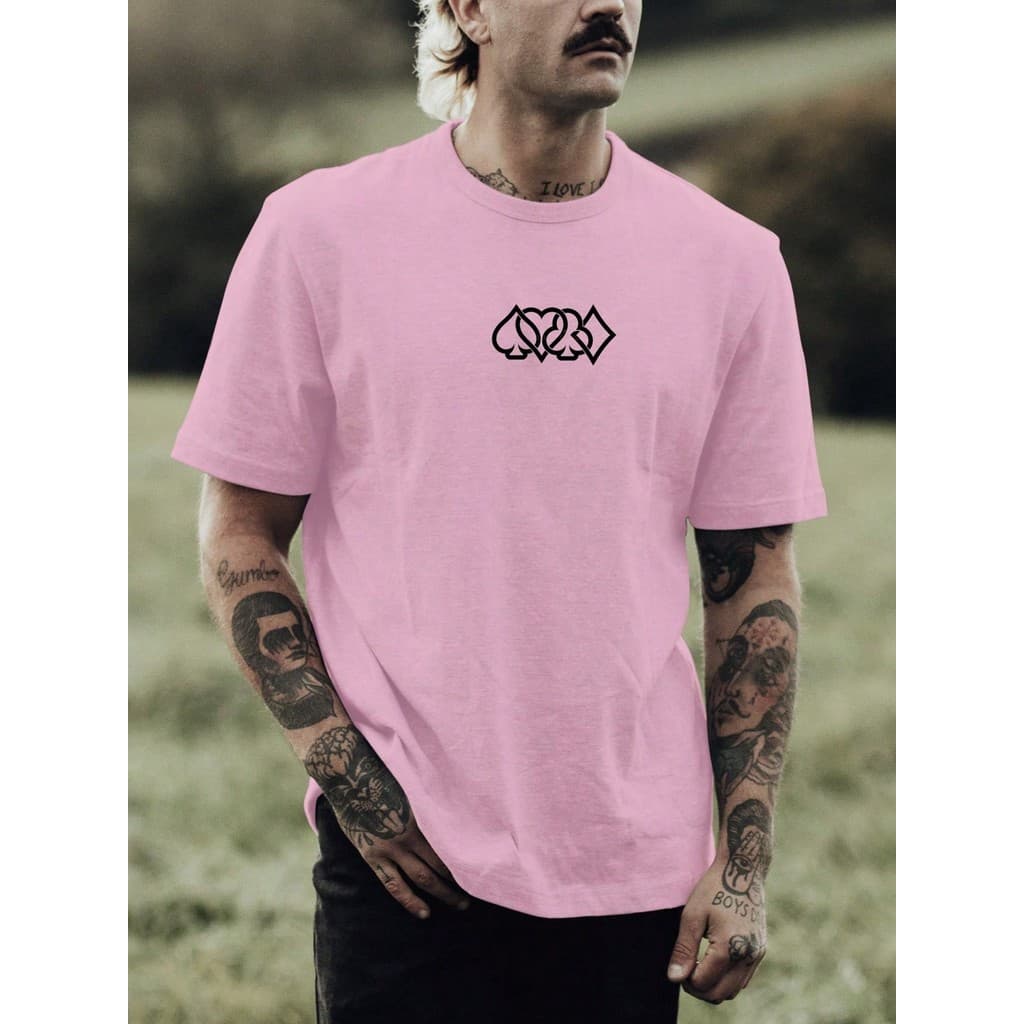 Camiseta Masculina 100% Algodão 30.1 Estampa Naipes Baralho Envio Imediato