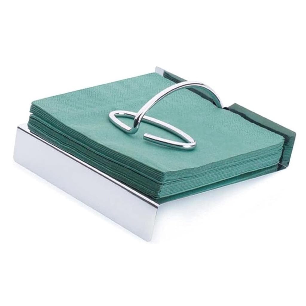 Porta Guardanapos De Papel Aço Inox Organizador De Cozinha Mesa Posta Servir  Gloss Alto Padrão Qualidade Forma Inox