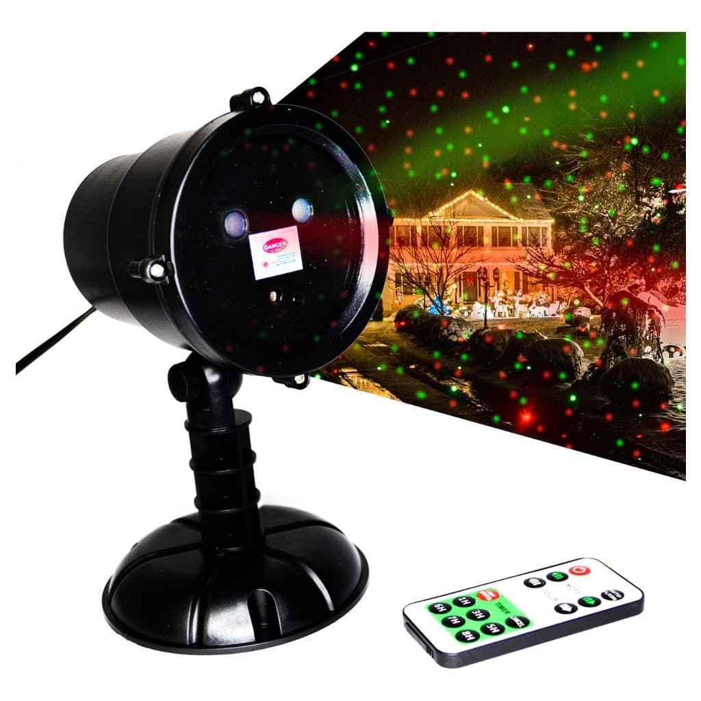 Super Espeto Projetor De Luz Laser Bivolt Natal Natalino