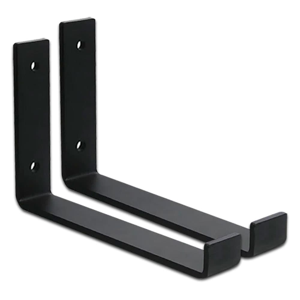 MÃO FRANCESA 25 CM 2 PEÇAS SUPORTE PRATELEIRA INVERTIDA