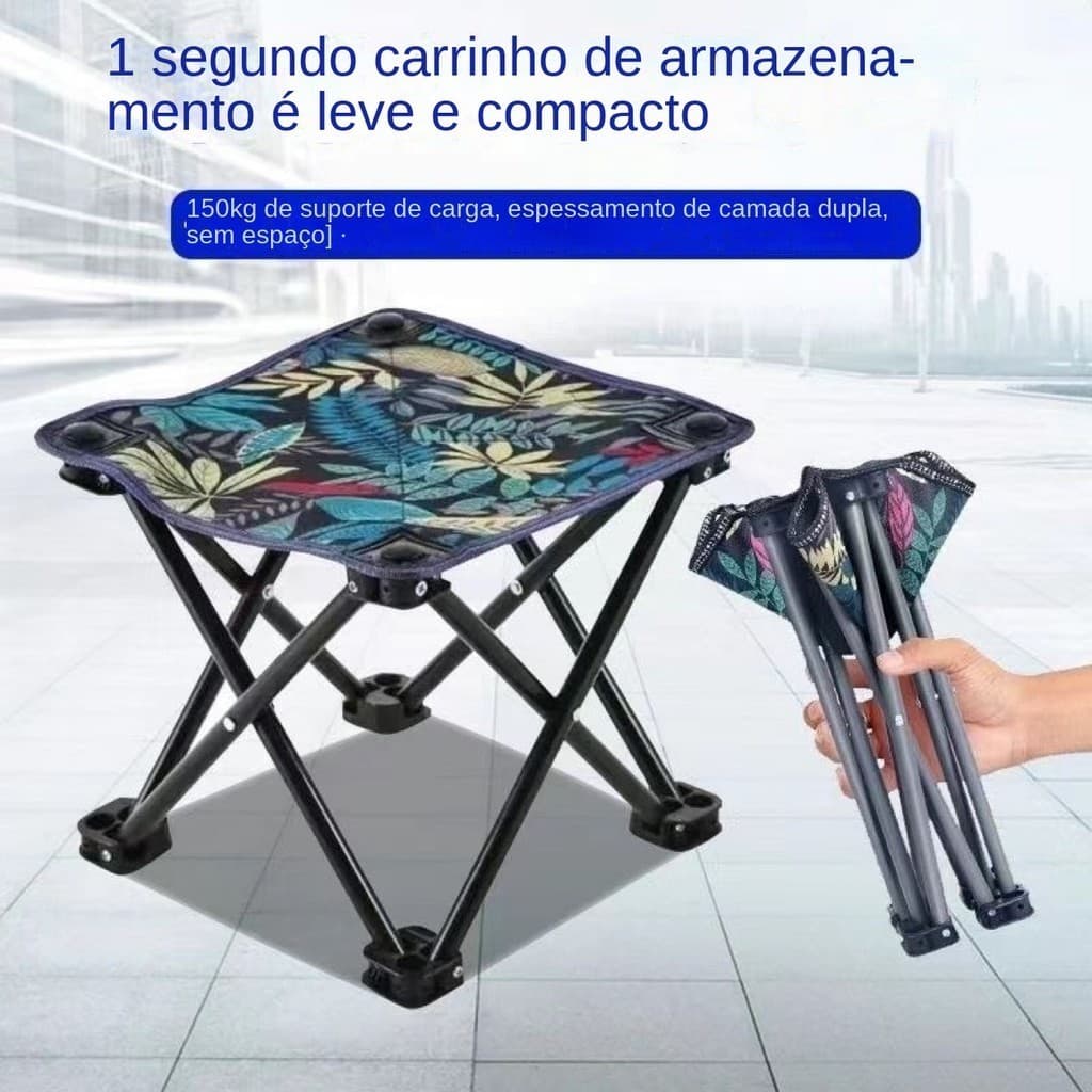 Banqueta dobrável ao ar livre cadeira de pesca portátil Mazar arte estudante pintura banqueta cadeira dobrável de lazer