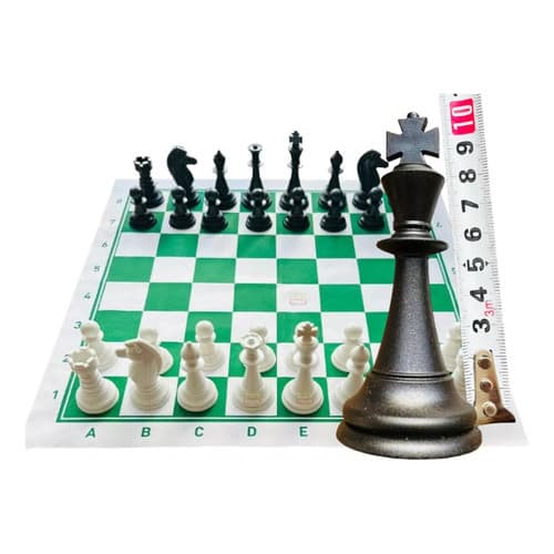 Xadrez Oficial Jogo Tabuleiro Grande Escolar 46cm Toy Trade