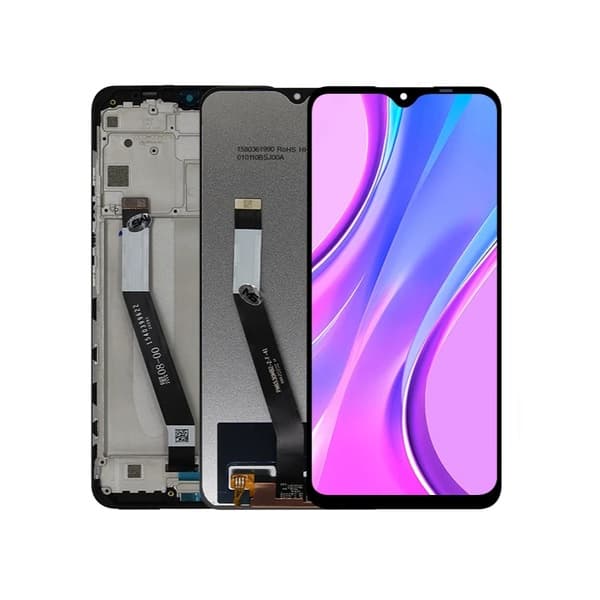 6.53" Frontal Tela Para Redmi 9 VIVID Touch Display Com Aro Compativel M2004J19G M2004J19C Lcd