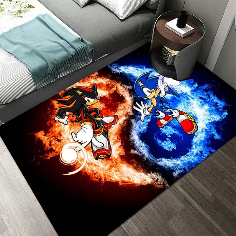 Tapete De Sala De Estar De anime 3DCartoon , Decoração E Quarto Antiderrapante De Cozinha Banheiro Porta