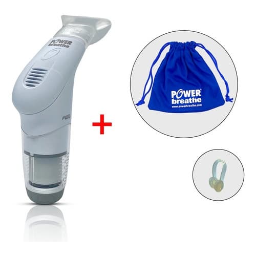 Powerbreathe Plus Medic Aparelho Treinamento Respiratório Reabilitação Fisioterapia Fonoaudiologia