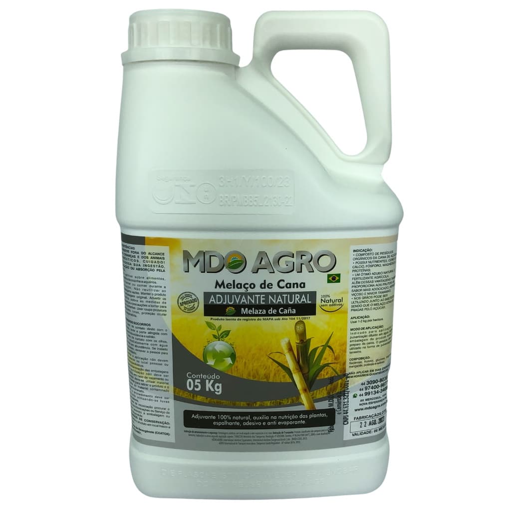 Óleo melaço de cana 5 lt natural orgânico sustentável fertilizante adubo para agricultura e nutrição animal na pecuária