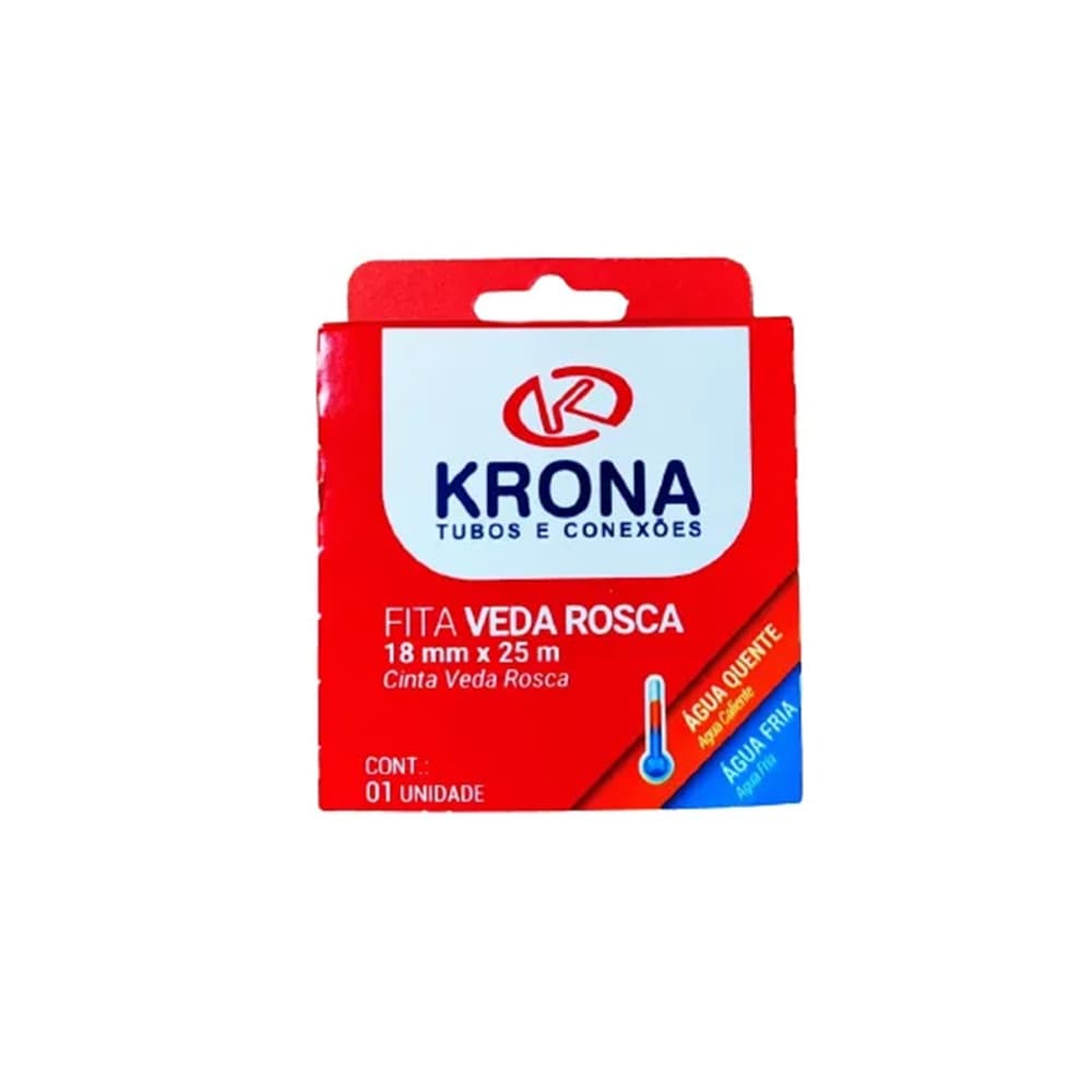 Fita Veda Rosca 18mm X 25m krona