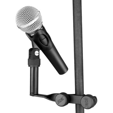 Suporte Clamp C7 ASK Resistente De Microfone Em Pedestal Para Microfonar Instrumentos + Nota Fiscal