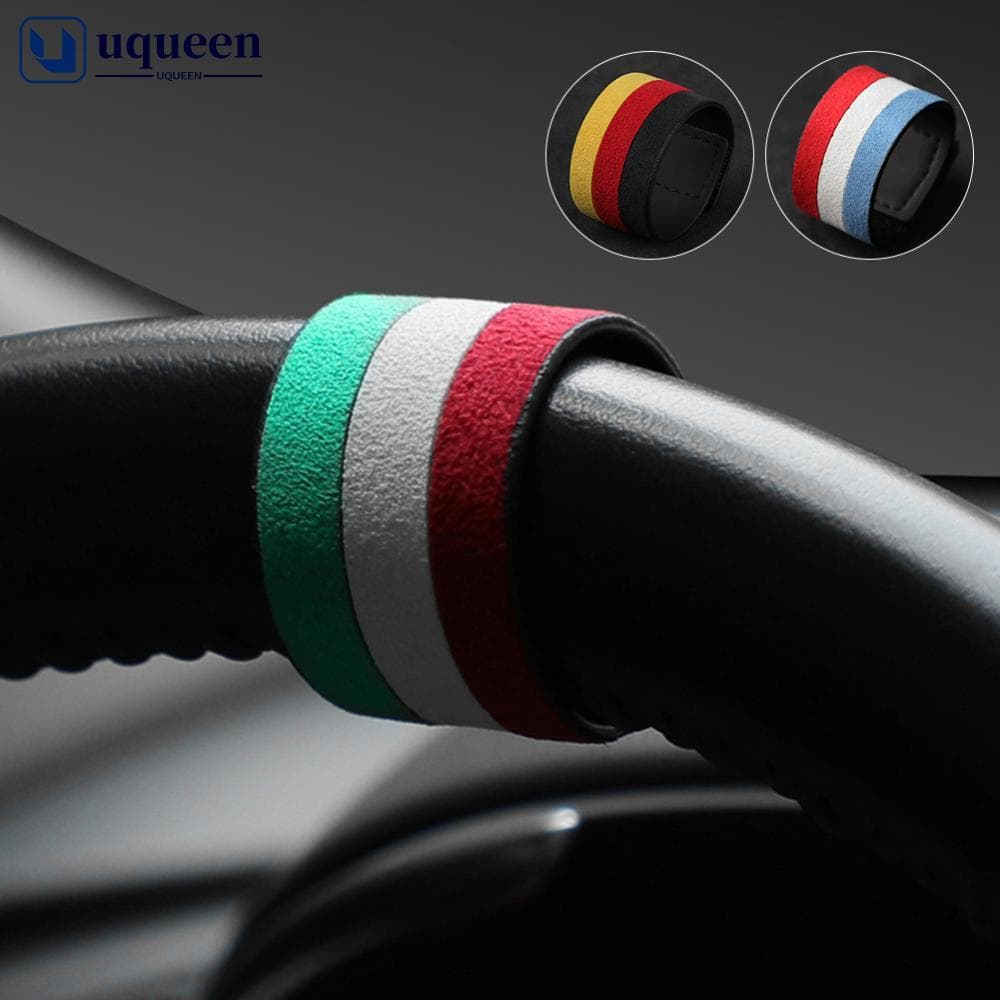 UQ Universal DIY Alcântara Carroçaria Volante De Grelha De Corrida Tiras Para BMW E46 F30 F20 G30 G20 E90 X1 X3 Z4 M1