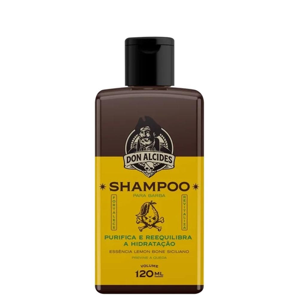 Shampoo Para Barba Don Alcides Lemon Bone - 140ml