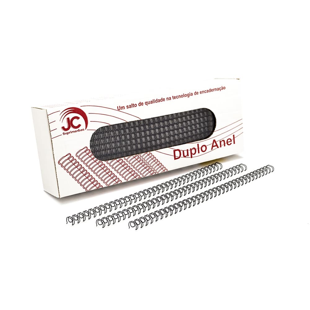 Garra Duplo Anel 5/16" Preto c/50 A4