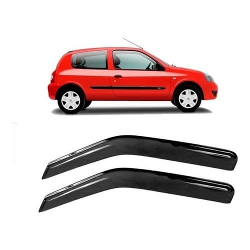 Defletor Calha de Chuva Renault Clio (Fase II) 2 Portas Ecoflex