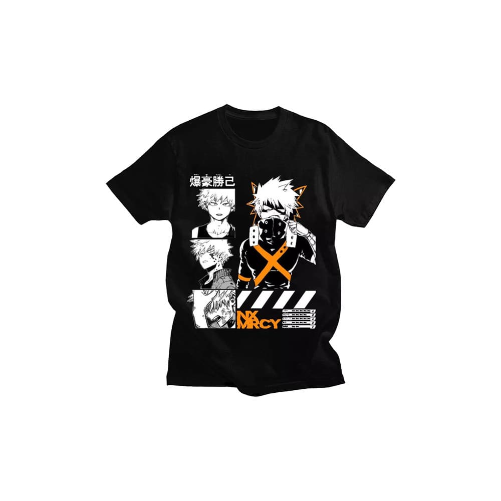 Camisa Camiseta Boku no Hero Academia Katsuki Bakugou REF 1504