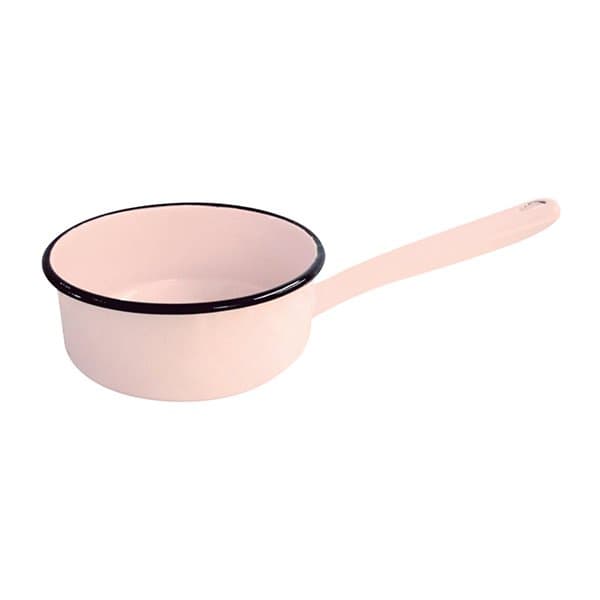 Papeiro Esmaltado Ewel - 14cm - 750ml Rosa Claro