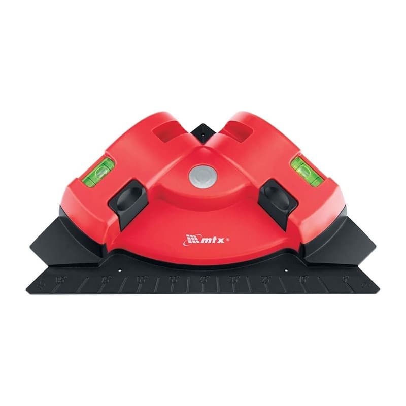 Nível a Laser 90 Graus Esquadro Horizontal 2 Bolhas 350079 - Mtx