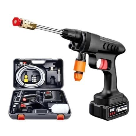 Lavadora de Alta Pressão Portátil Profissional Sem Fio Recarregável Original Envio Imediato