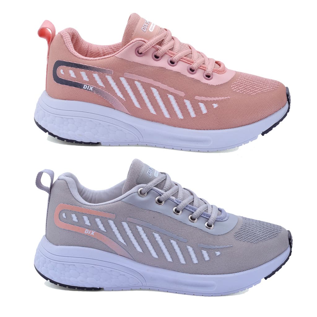 Tenis Feminino Academia Caminhada Corrida Confortável leve macio Kit  2