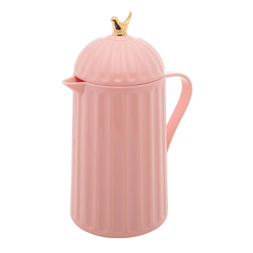Garrafa Térmica de Plástico Bird Rosa 600 ML Wolff