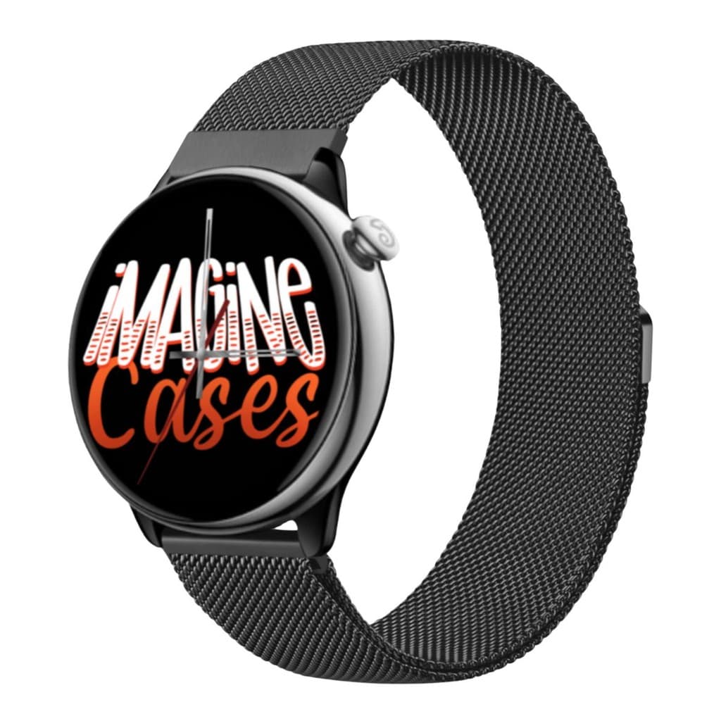 Pulseira De Metal Com Fecho Magnético Para Amazfit Gtr Mini