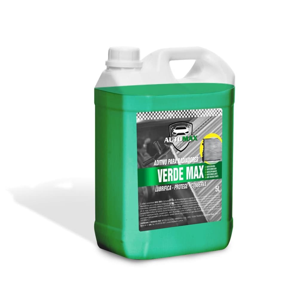 Aditivo Radiador Verde 5L Pronto Uso Fluido Automotivo TogMax Proteção Motor Contra Corrosão