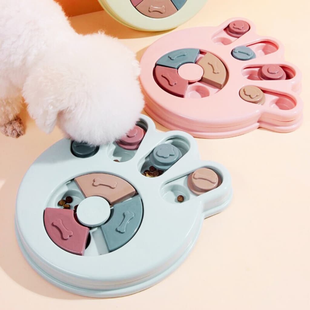 Interativo Brinquedo pet Comedouro para Treinamento  para Pet- Jogo Porta Petisco