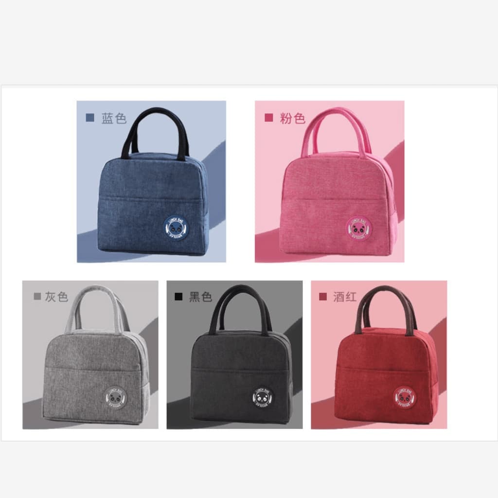 Kit 2 Bolsa Térmica Portátil Marmita Viagem Necessaire Lancheira Térmica Infantil