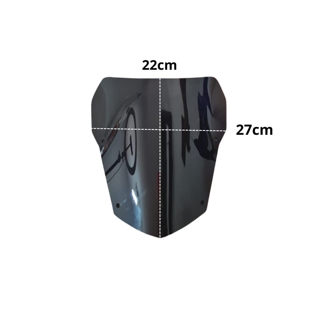 Bolha para Lander lente 250 2019 2020 2021 2022 2023 preto