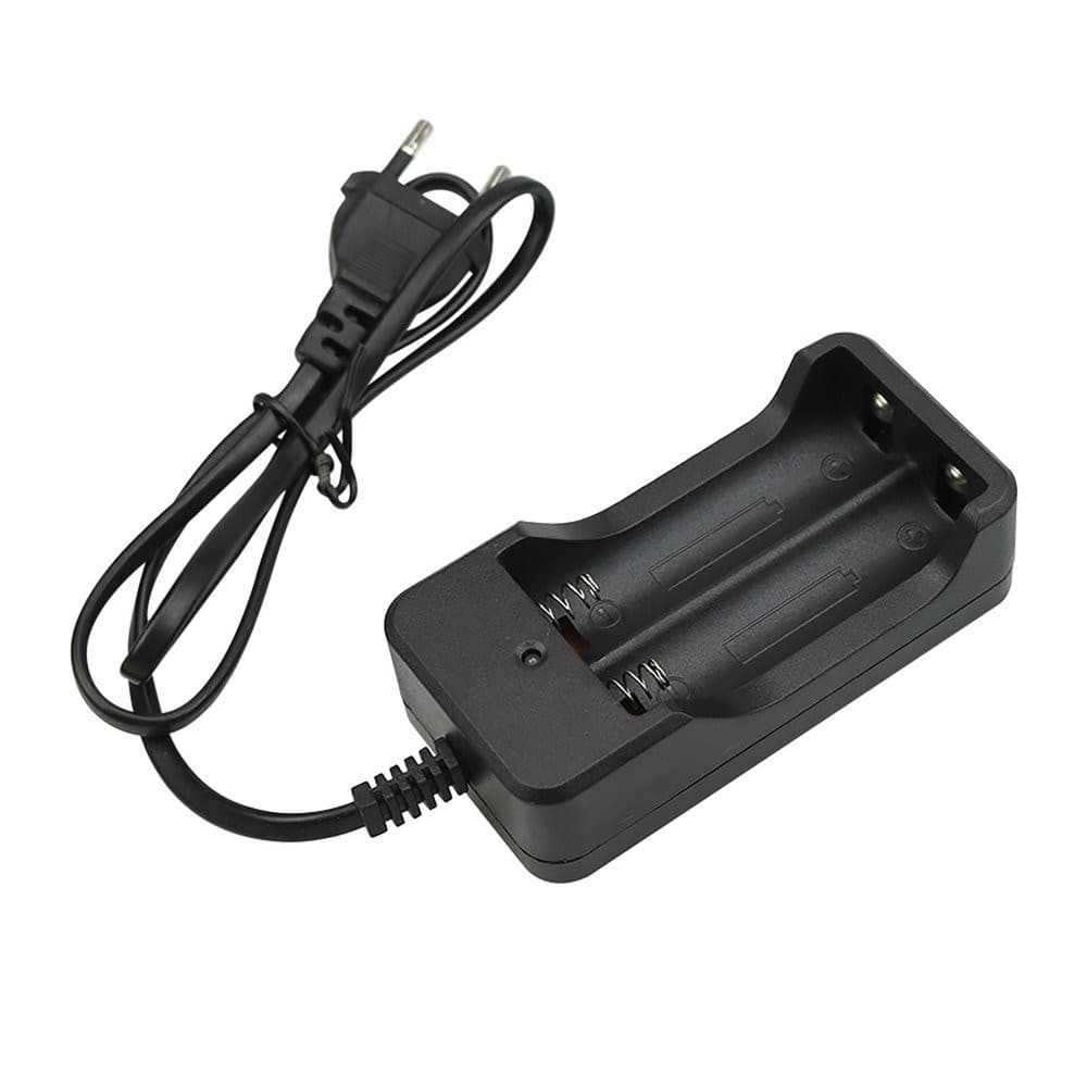 Carregador Tublo Bateria 18650 3.7v/4.2v Lanterna Tatica,