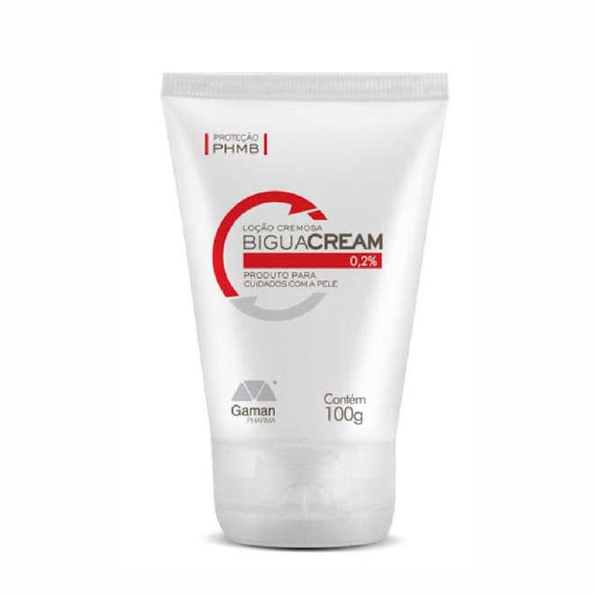 Creme Barreira Biguacream PHMB 100g - Gaman Pharma