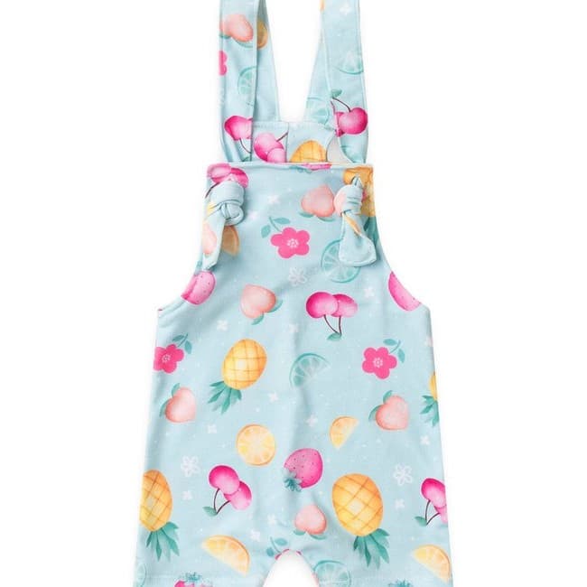 Jardineira Bebê Frutas