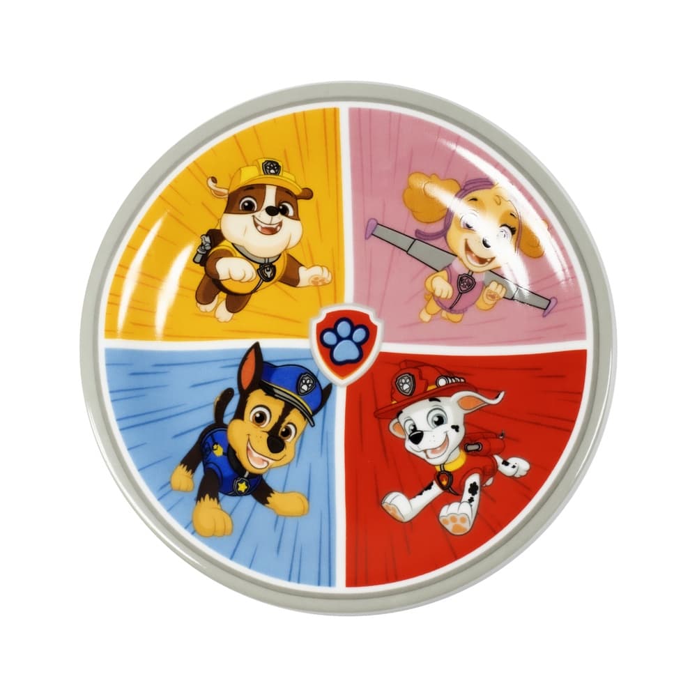 Prato Infantil 19cm Porcelana Schmidt – Patrulha Canina Oficial | Ideal para Presentes e Refeições Divertidas