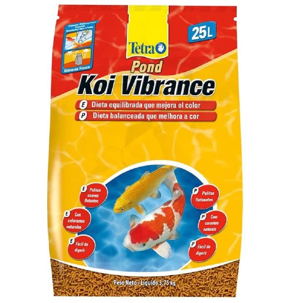 Racao Tetra Pond Koi Vibrance  25L - 3,75kg
