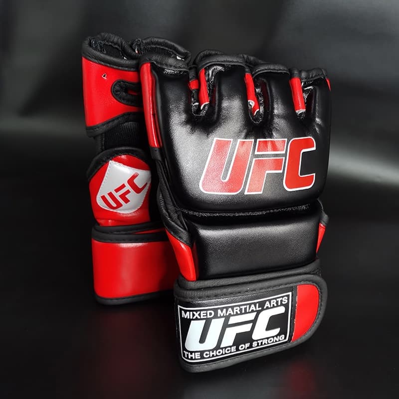 Luvas de Boxe Meio Dedo Luvas de Boxe Sanda Fighting UFC Luvas de Boxe MMA de Muay Thai