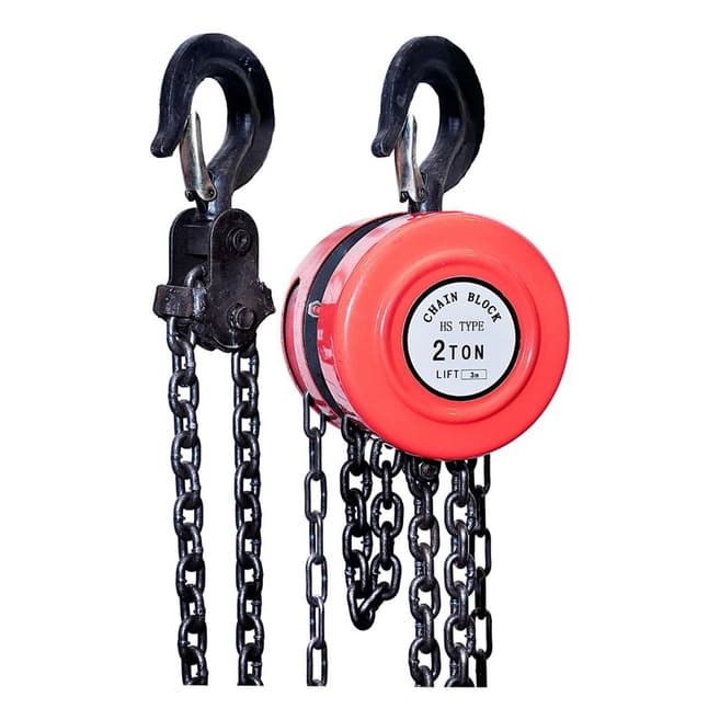 Talha De Corrente Manual Catraca 2000kg 2t 2 Toneladas