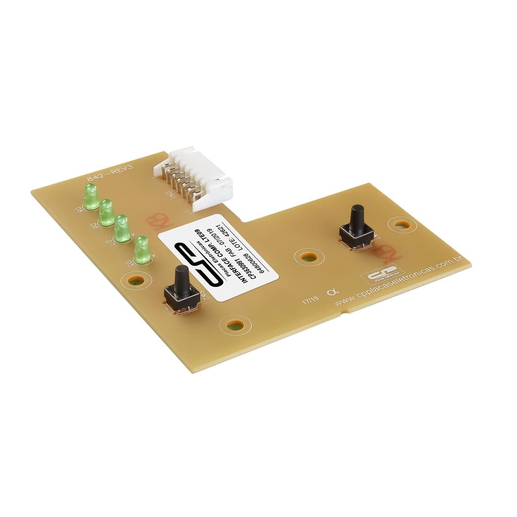Placa Interface Compatível Lavadora Electrolux 9Kg Lte09