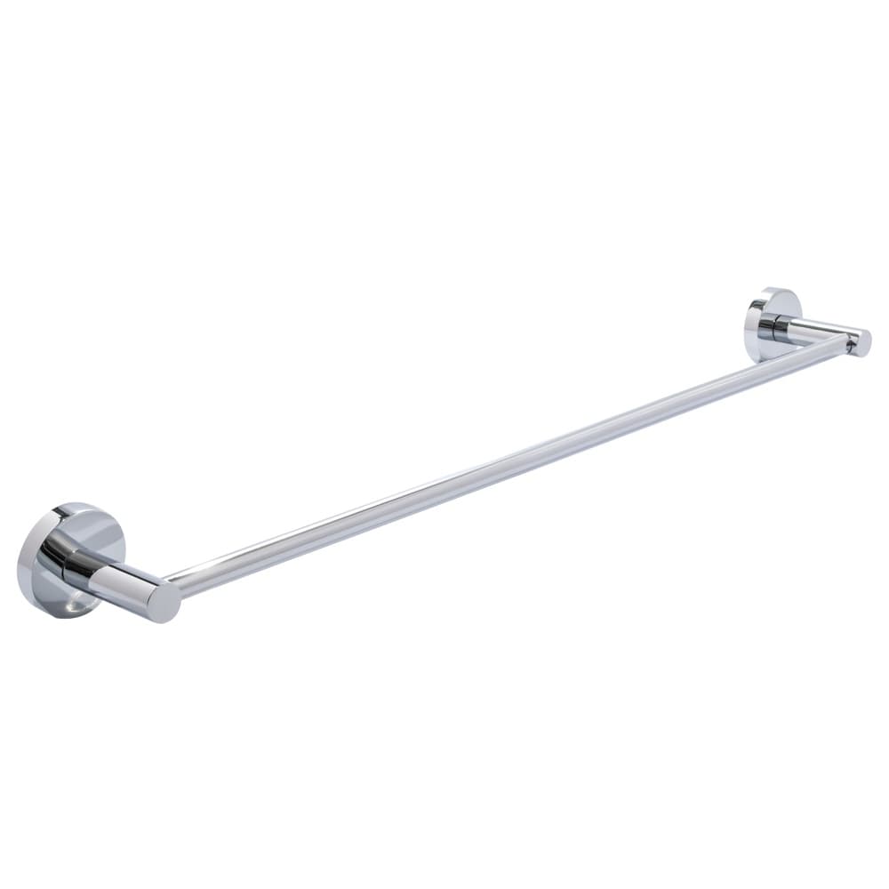 Porta Toalha Banho Barra Reta Banheiro Metal Cromado 60cm